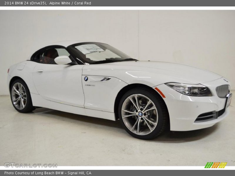 Front 3/4 View of 2014 Z4 sDrive35i