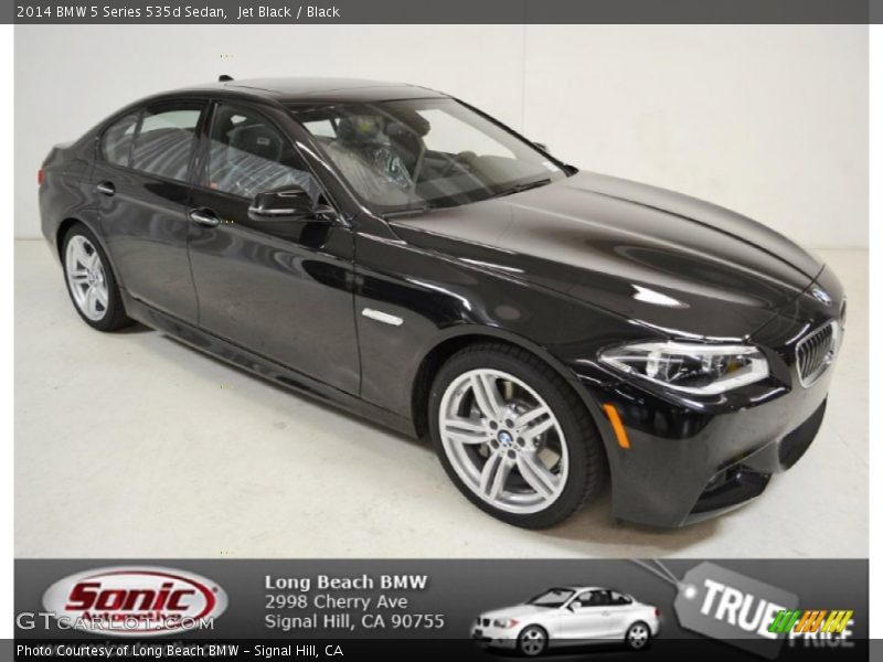 Jet Black / Black 2014 BMW 5 Series 535d Sedan