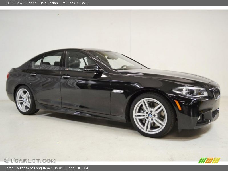 Jet Black / Black 2014 BMW 5 Series 535d Sedan