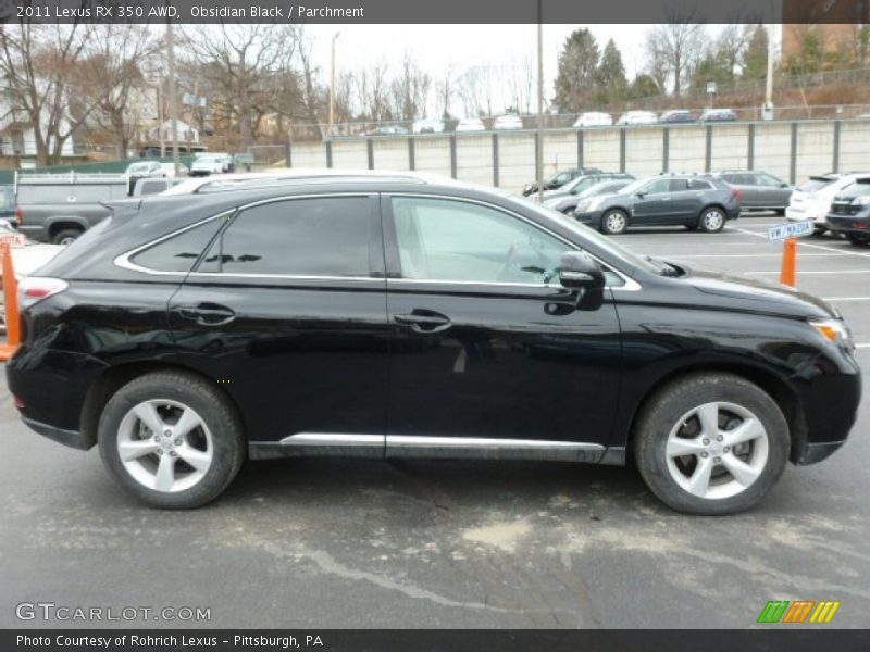 Obsidian Black / Parchment 2011 Lexus RX 350 AWD
