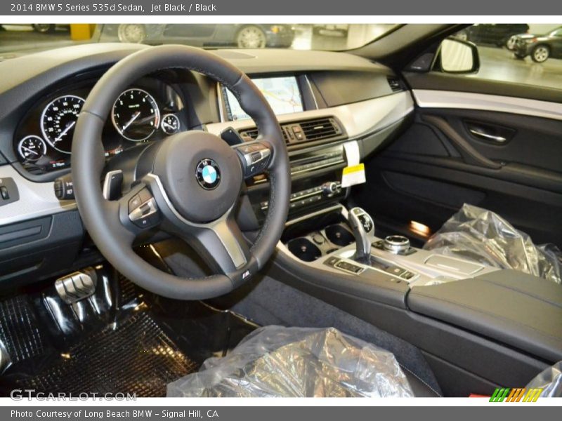 Jet Black / Black 2014 BMW 5 Series 535d Sedan