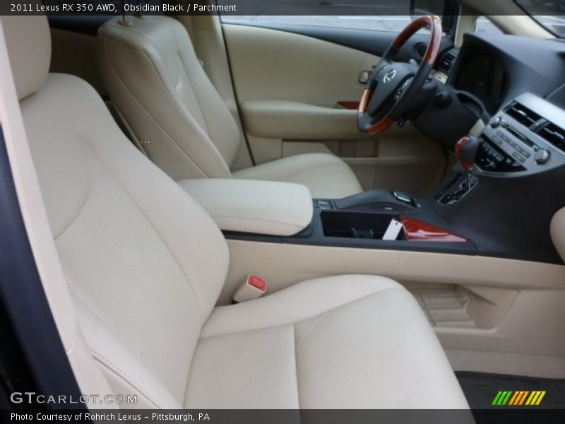 Obsidian Black / Parchment 2011 Lexus RX 350 AWD