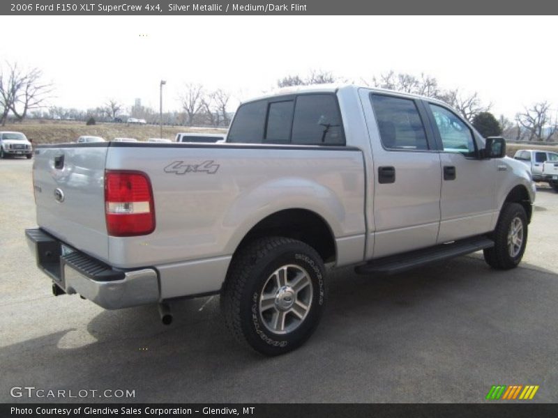 Silver Metallic / Medium/Dark Flint 2006 Ford F150 XLT SuperCrew 4x4