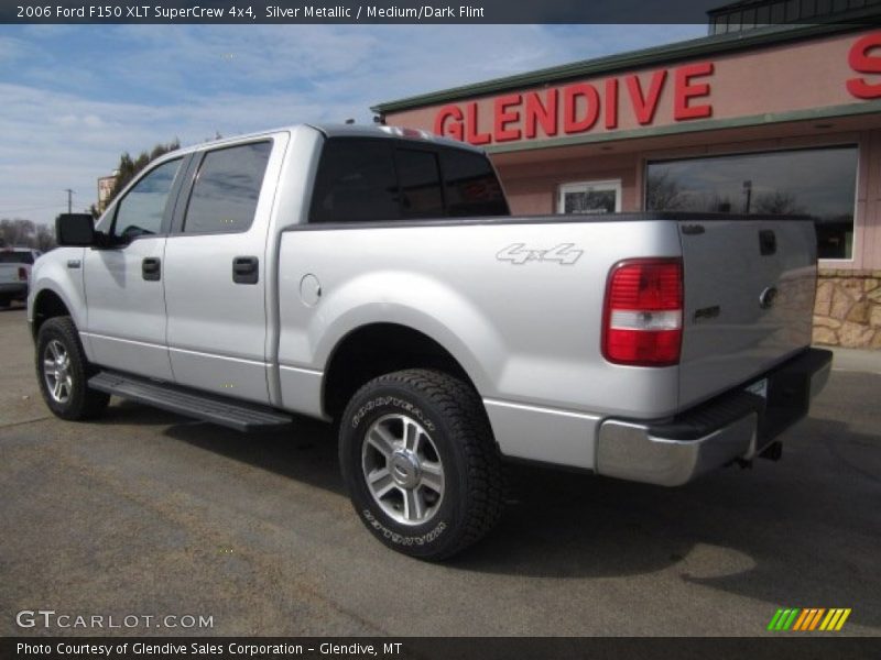 Silver Metallic / Medium/Dark Flint 2006 Ford F150 XLT SuperCrew 4x4