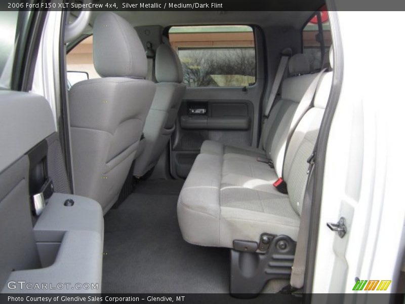 Silver Metallic / Medium/Dark Flint 2006 Ford F150 XLT SuperCrew 4x4
