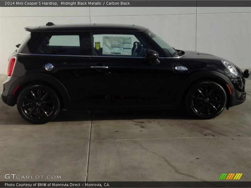 Midnight Black Metallic / Carbon Black 2014 Mini Cooper S Hardtop