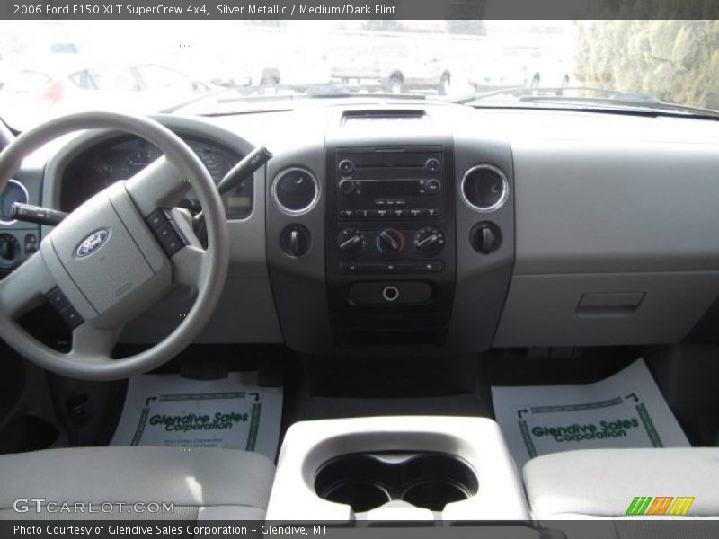 Silver Metallic / Medium/Dark Flint 2006 Ford F150 XLT SuperCrew 4x4