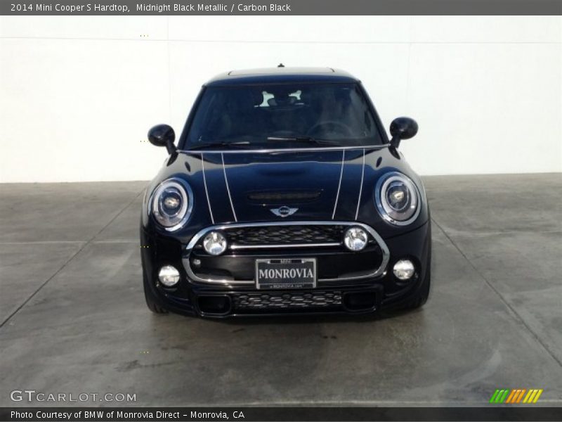 Midnight Black Metallic / Carbon Black 2014 Mini Cooper S Hardtop