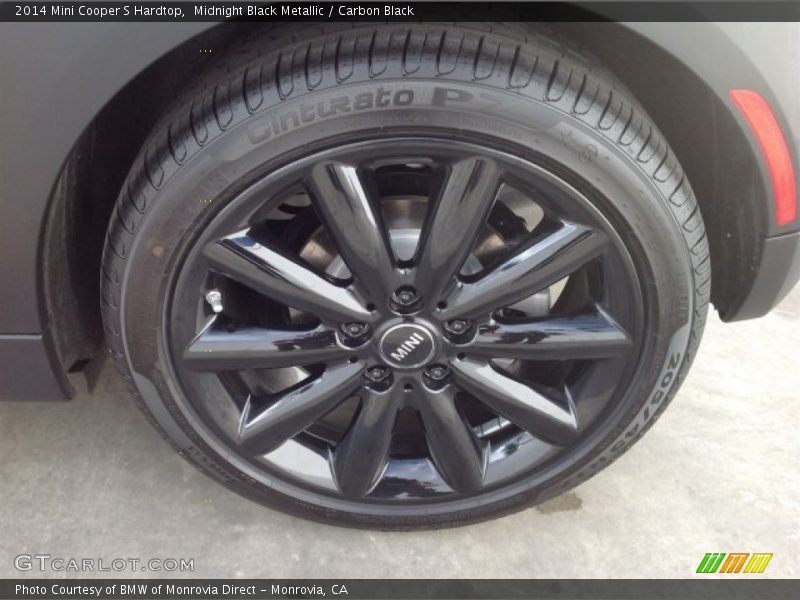 Midnight Black Metallic / Carbon Black 2014 Mini Cooper S Hardtop