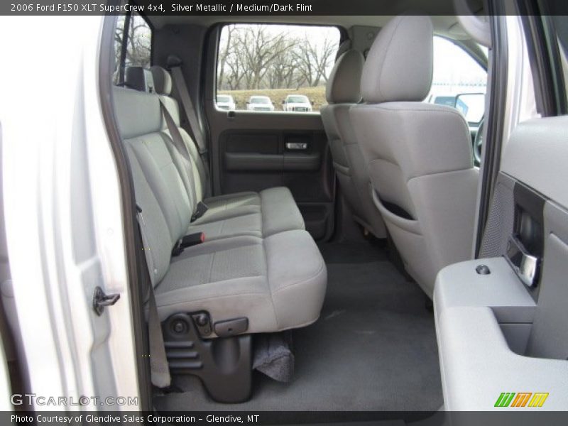Silver Metallic / Medium/Dark Flint 2006 Ford F150 XLT SuperCrew 4x4