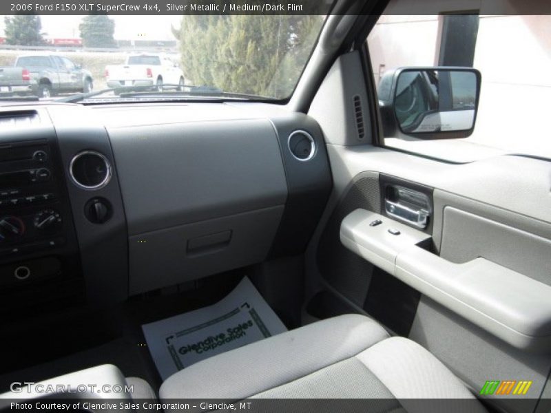 Silver Metallic / Medium/Dark Flint 2006 Ford F150 XLT SuperCrew 4x4