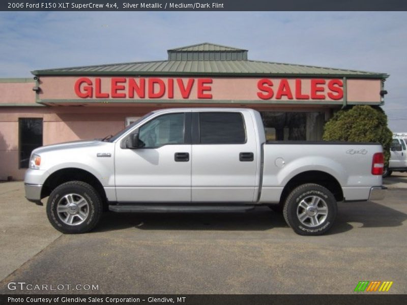 Silver Metallic / Medium/Dark Flint 2006 Ford F150 XLT SuperCrew 4x4