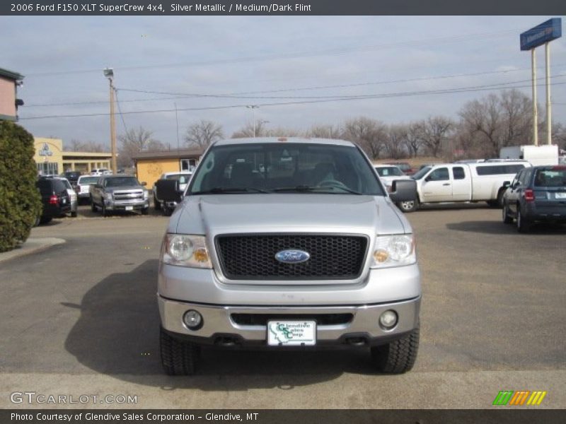 Silver Metallic / Medium/Dark Flint 2006 Ford F150 XLT SuperCrew 4x4