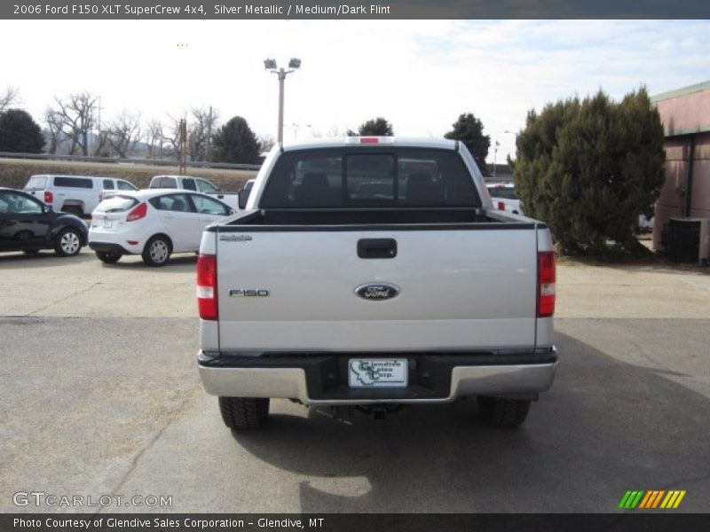 Silver Metallic / Medium/Dark Flint 2006 Ford F150 XLT SuperCrew 4x4