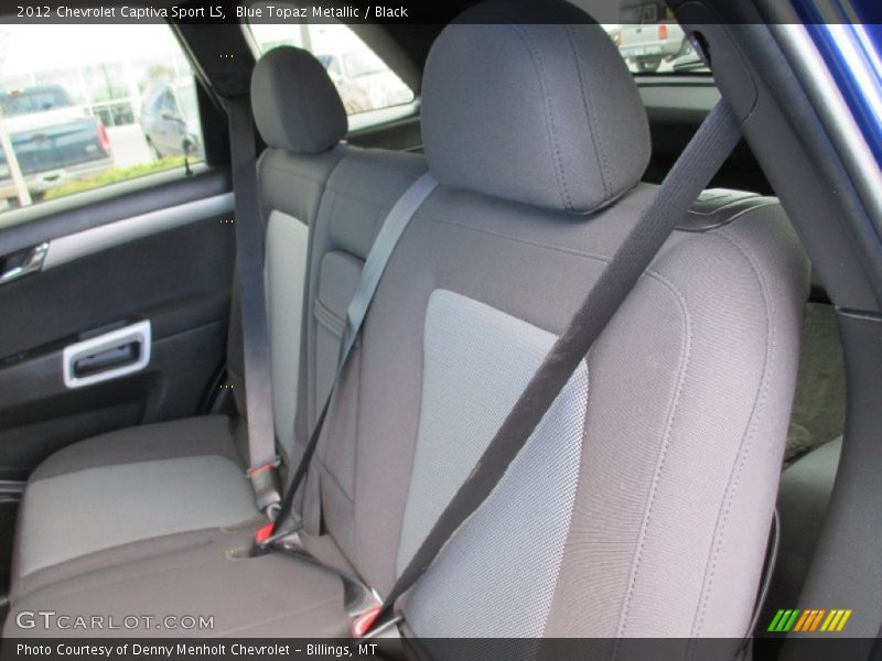 Blue Topaz Metallic / Black 2012 Chevrolet Captiva Sport LS