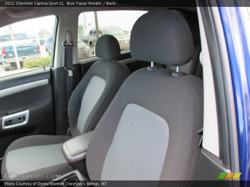 Blue Topaz Metallic / Black 2012 Chevrolet Captiva Sport LS