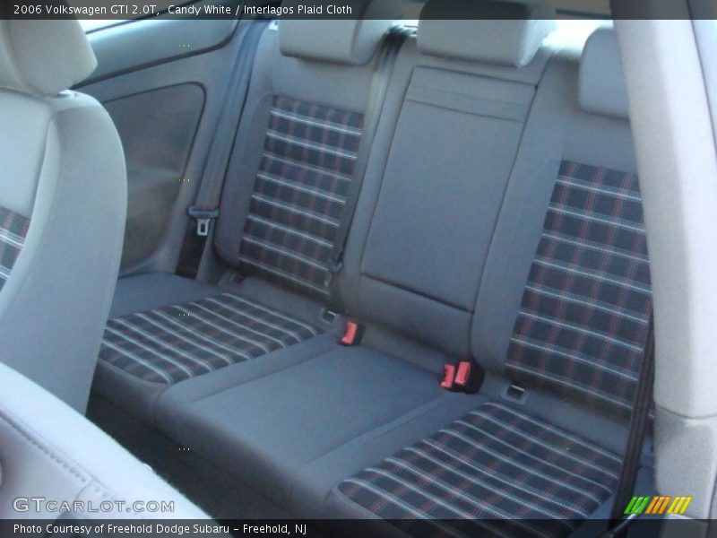 Candy White / Interlagos Plaid Cloth 2006 Volkswagen GTI 2.0T