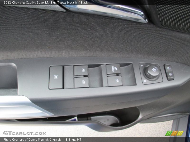 Blue Topaz Metallic / Black 2012 Chevrolet Captiva Sport LS