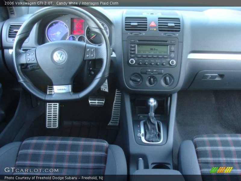 Candy White / Interlagos Plaid Cloth 2006 Volkswagen GTI 2.0T