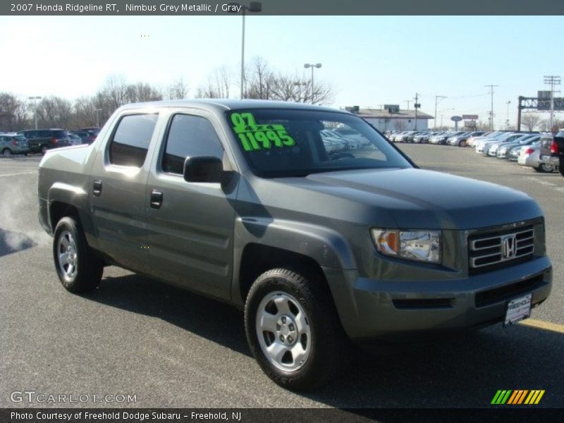 Nimbus Grey Metallic / Gray 2007 Honda Ridgeline RT