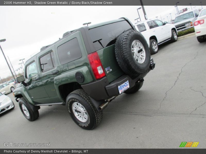 Shadow Green Metallic / Ebony Black/Shadow Green 2006 Hummer H3