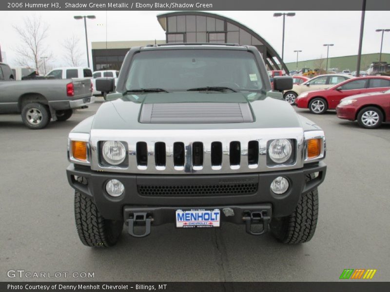 Shadow Green Metallic / Ebony Black/Shadow Green 2006 Hummer H3