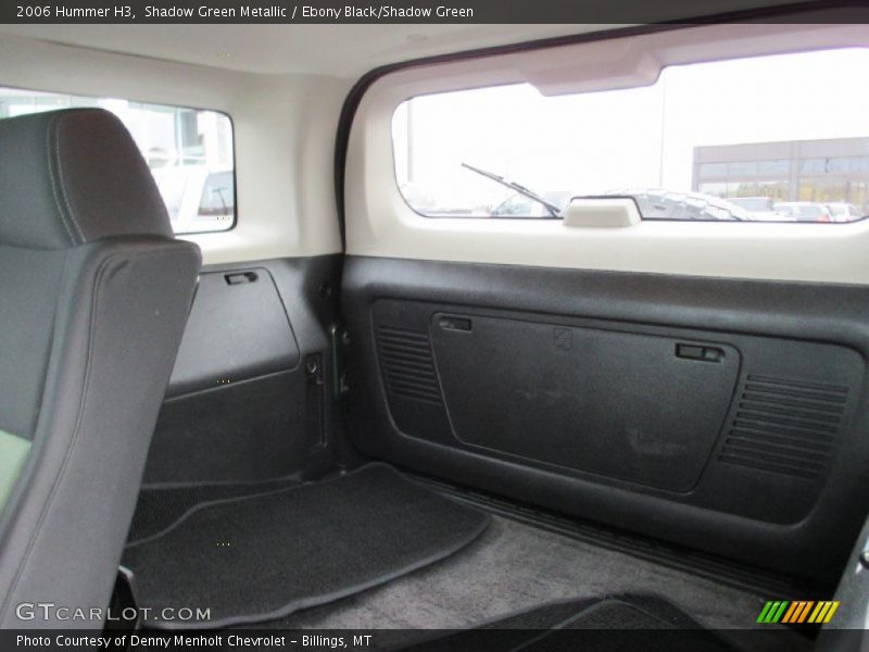 Shadow Green Metallic / Ebony Black/Shadow Green 2006 Hummer H3