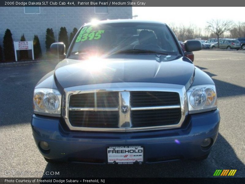 Patriot Blue Pearl / Medium Slate Gray 2006 Dodge Dakota SLT Club Cab 4x4