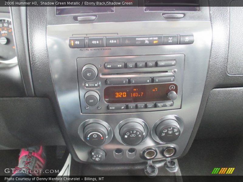 Shadow Green Metallic / Ebony Black/Shadow Green 2006 Hummer H3