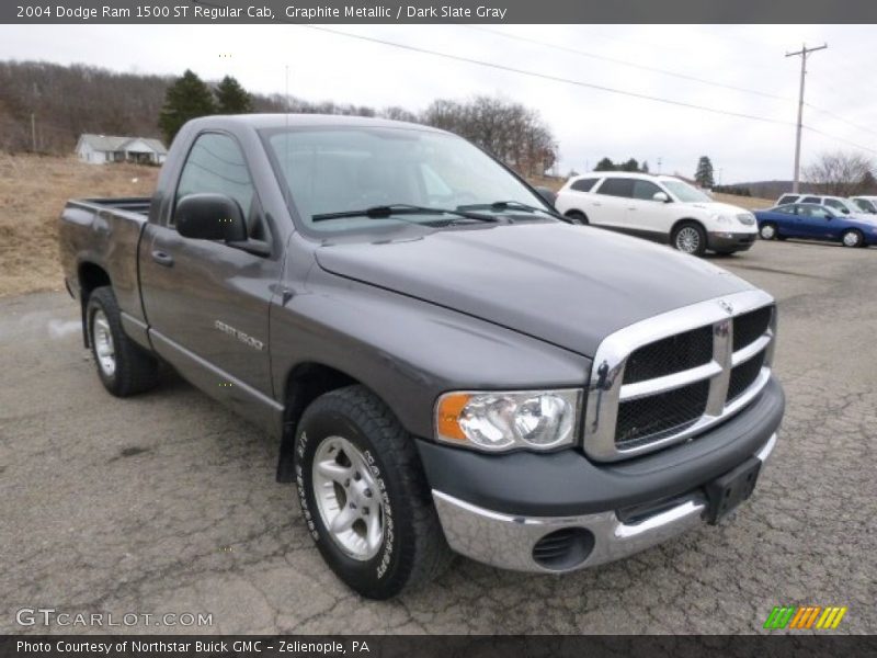 Graphite Metallic / Dark Slate Gray 2004 Dodge Ram 1500 ST Regular Cab