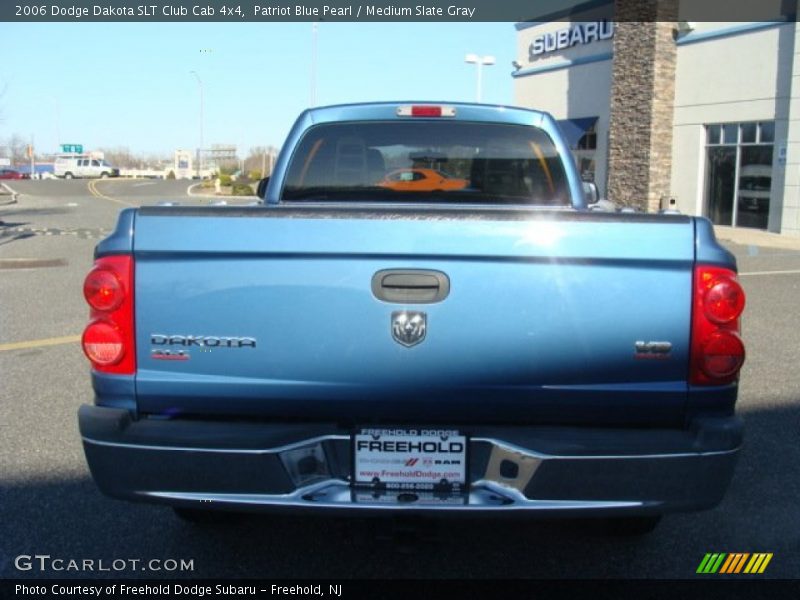 Patriot Blue Pearl / Medium Slate Gray 2006 Dodge Dakota SLT Club Cab 4x4