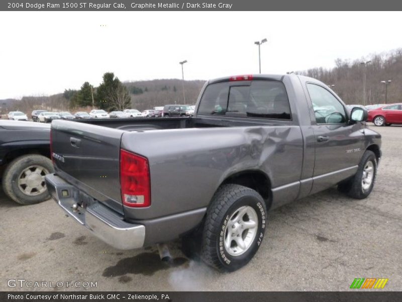 Graphite Metallic / Dark Slate Gray 2004 Dodge Ram 1500 ST Regular Cab