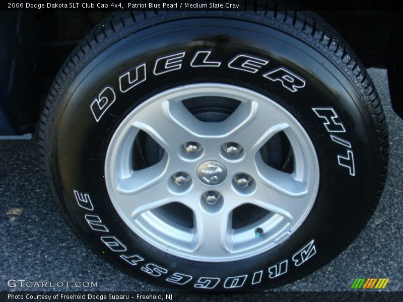 Patriot Blue Pearl / Medium Slate Gray 2006 Dodge Dakota SLT Club Cab 4x4