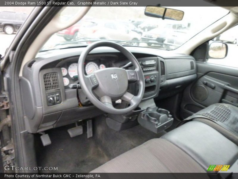 Dark Slate Gray Interior - 2004 Ram 1500 ST Regular Cab 