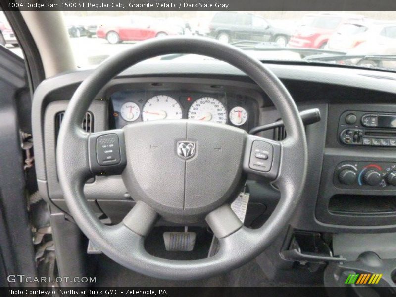 Graphite Metallic / Dark Slate Gray 2004 Dodge Ram 1500 ST Regular Cab