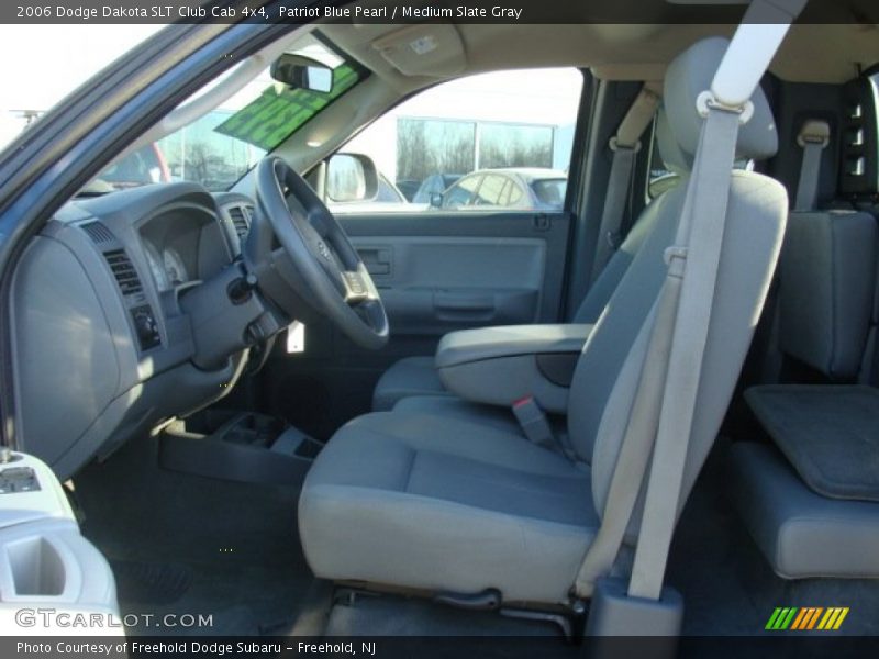 Patriot Blue Pearl / Medium Slate Gray 2006 Dodge Dakota SLT Club Cab 4x4