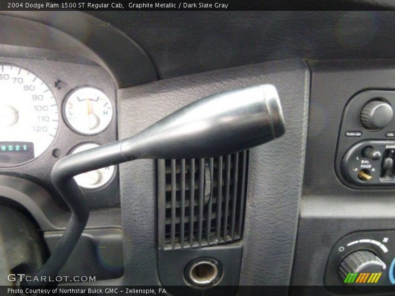 Graphite Metallic / Dark Slate Gray 2004 Dodge Ram 1500 ST Regular Cab