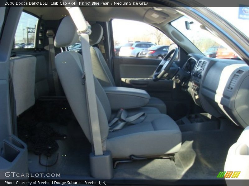 Patriot Blue Pearl / Medium Slate Gray 2006 Dodge Dakota SLT Club Cab 4x4