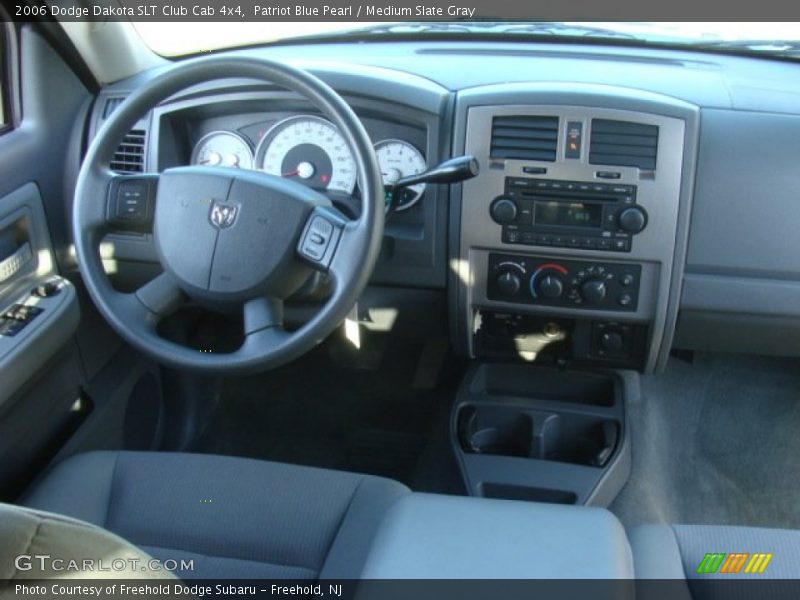 Patriot Blue Pearl / Medium Slate Gray 2006 Dodge Dakota SLT Club Cab 4x4