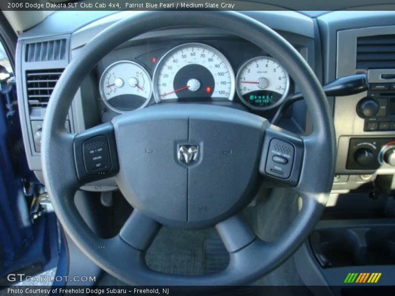 Patriot Blue Pearl / Medium Slate Gray 2006 Dodge Dakota SLT Club Cab 4x4