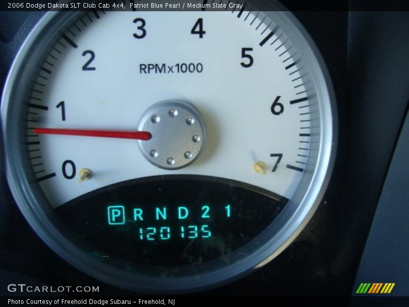 Patriot Blue Pearl / Medium Slate Gray 2006 Dodge Dakota SLT Club Cab 4x4