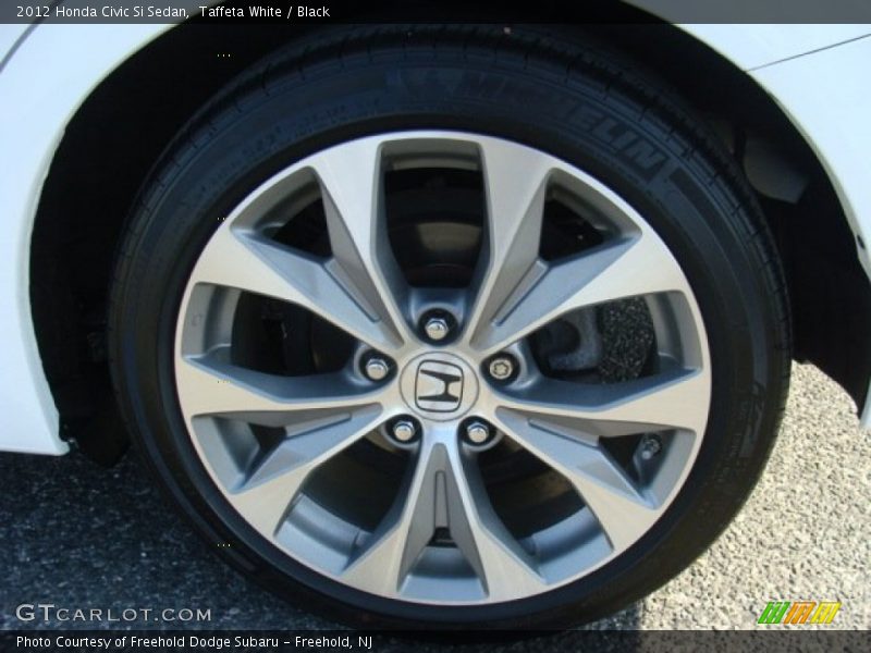 Taffeta White / Black 2012 Honda Civic Si Sedan