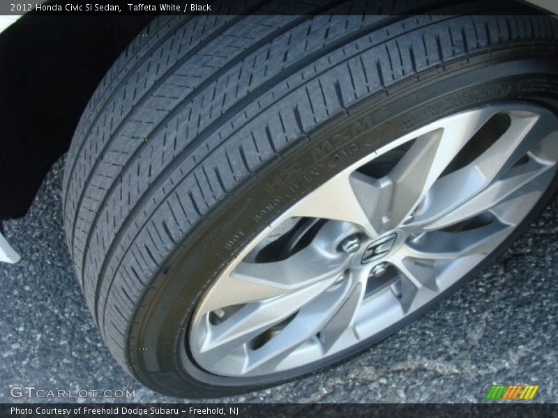 Taffeta White / Black 2012 Honda Civic Si Sedan