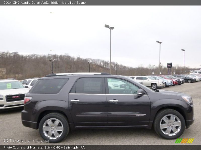 Iridium Metallic / Ebony 2014 GMC Acadia Denali AWD