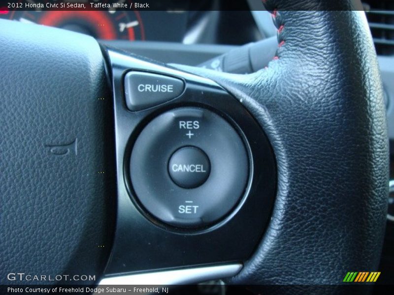 Taffeta White / Black 2012 Honda Civic Si Sedan