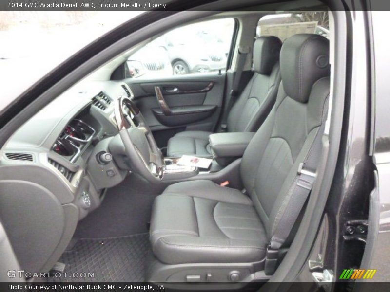 Iridium Metallic / Ebony 2014 GMC Acadia Denali AWD