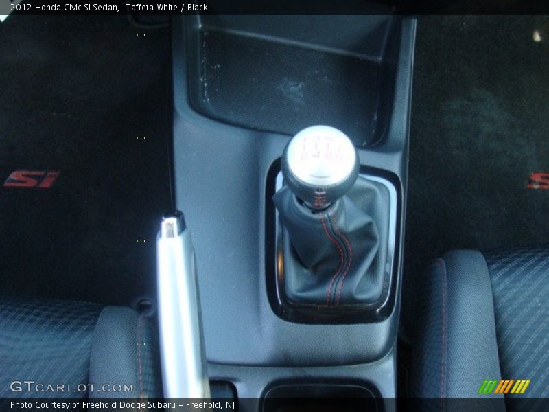 Taffeta White / Black 2012 Honda Civic Si Sedan