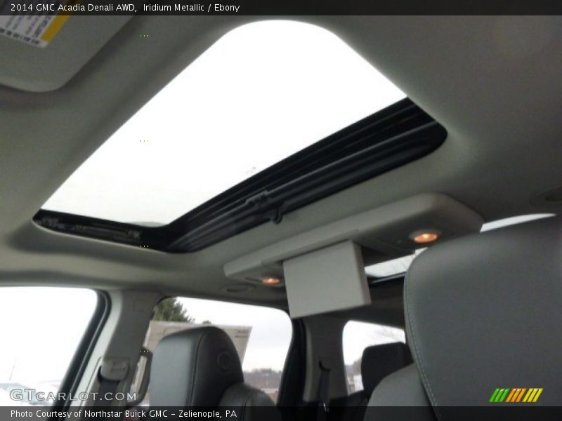 Iridium Metallic / Ebony 2014 GMC Acadia Denali AWD