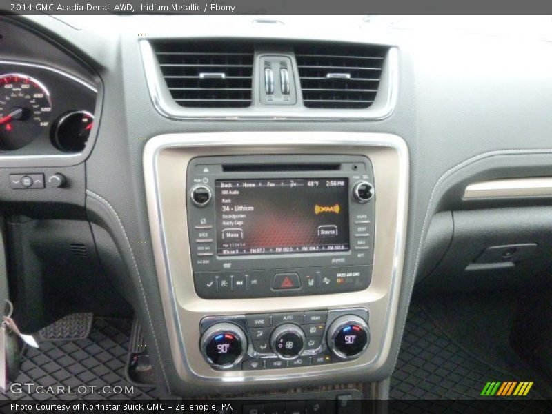 Iridium Metallic / Ebony 2014 GMC Acadia Denali AWD
