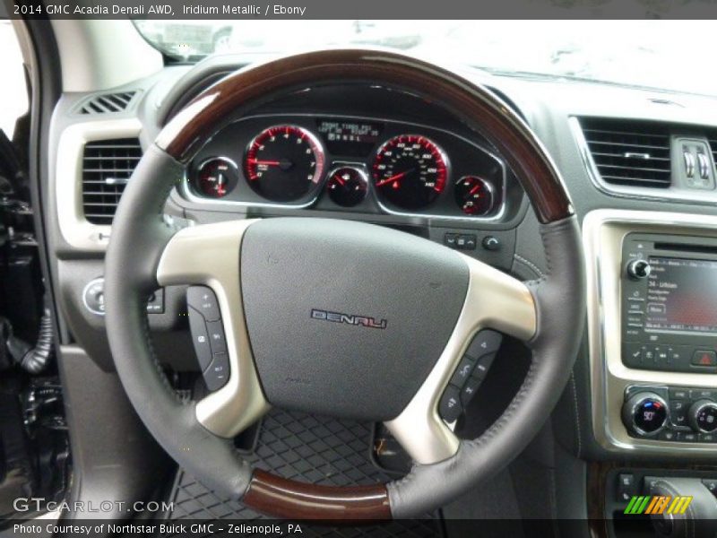 Iridium Metallic / Ebony 2014 GMC Acadia Denali AWD